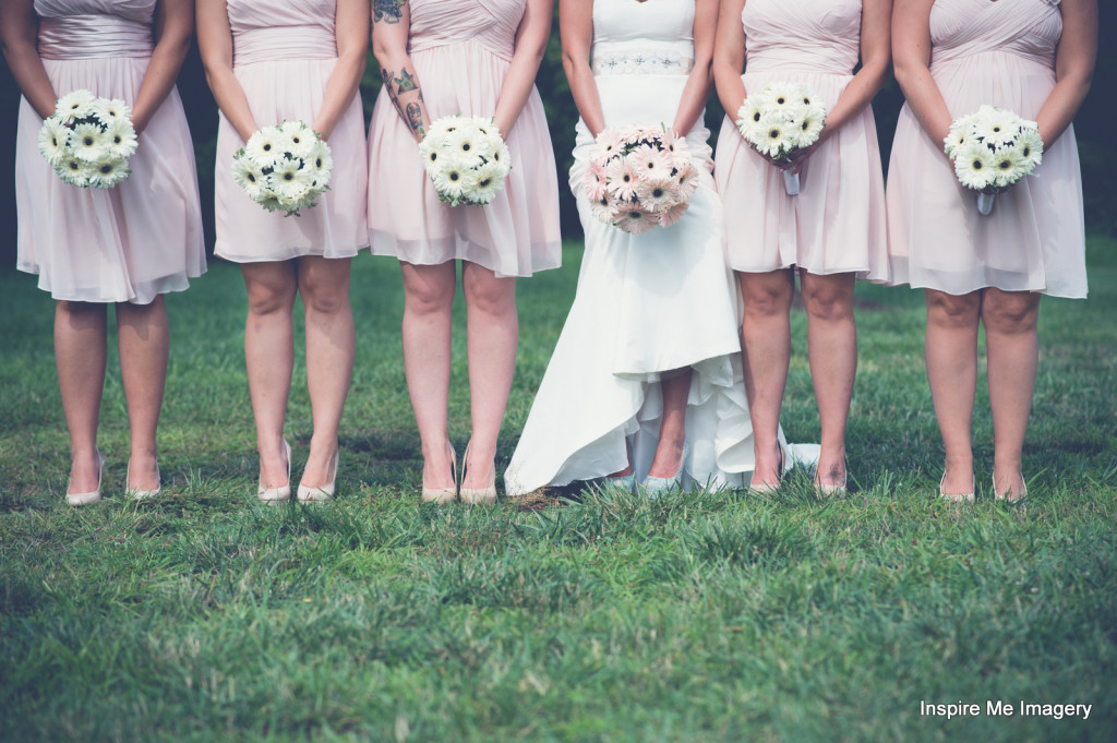 Spring Crystal Ballroom Bride and Bridesmaids in Freehold, NJ