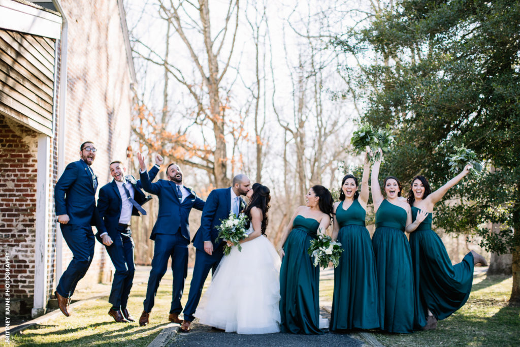 Stephanie and Tyler Bridal Party